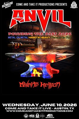 ANVIL: Pounding the Past Tour 2026