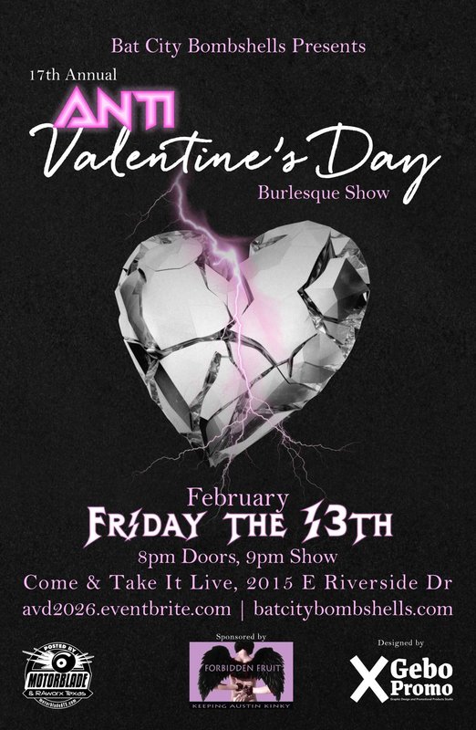 17TH ANNUAL ANTI-VALENTINES BURLESQUE SHOW