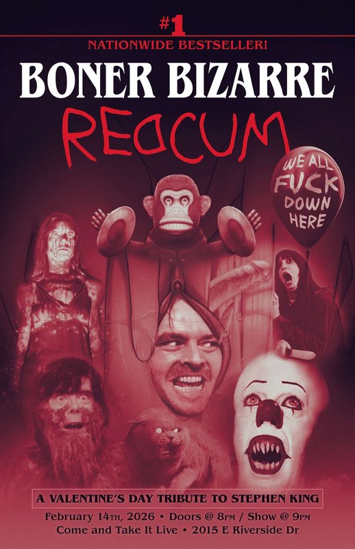 BONER BIZARRE: Redcum (A Tribute to Stephen King)