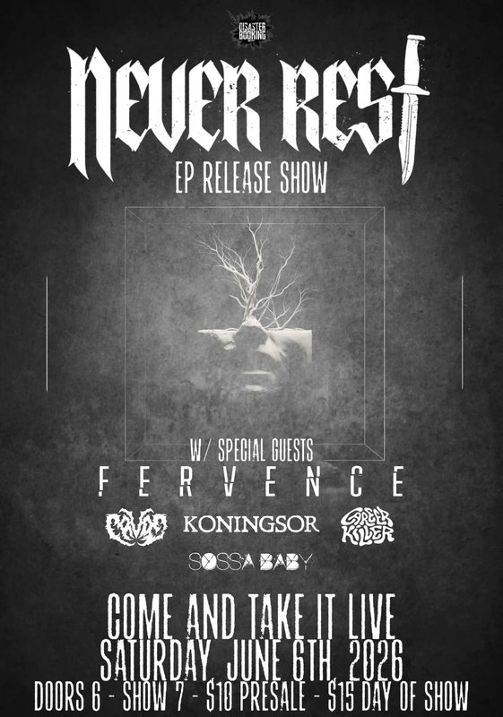 NEVER REST: EP Release Show