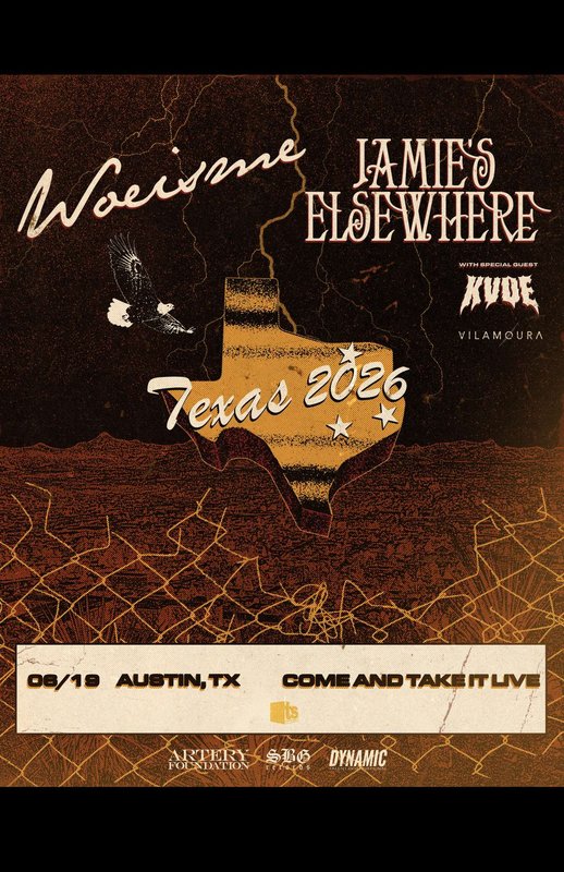WOE, IS ME / JAMIE’S ELSEWHERE