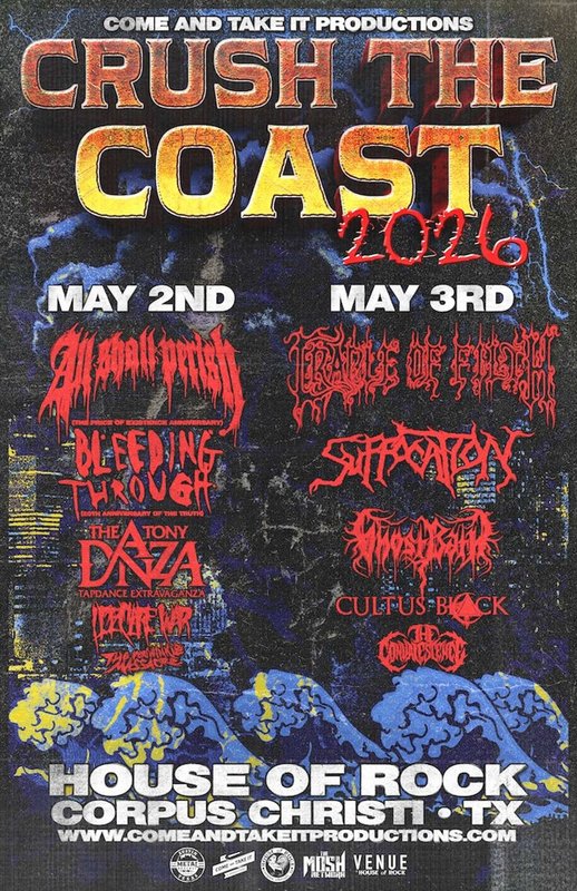 CRUSH THE COAST 2026 – SUN MAY 3