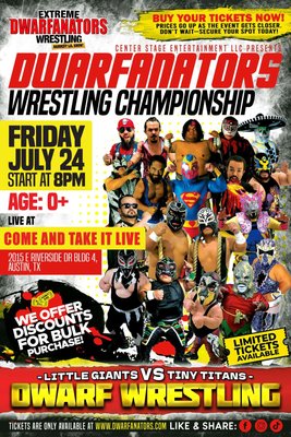 EXTREME DWARFANATORS WRESTLING